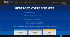 Desktop Screenshot of livehost.fr